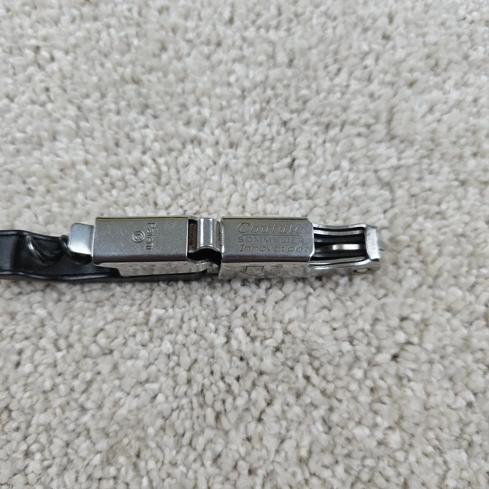 Coutale Trefethen Wine Opener Black‎ Sommelier Innovation Waiters Corkscrew
